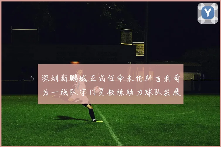 深圳新鹏城正式任命米伦科吉利奇为一线队守门员教练助力球队发展
